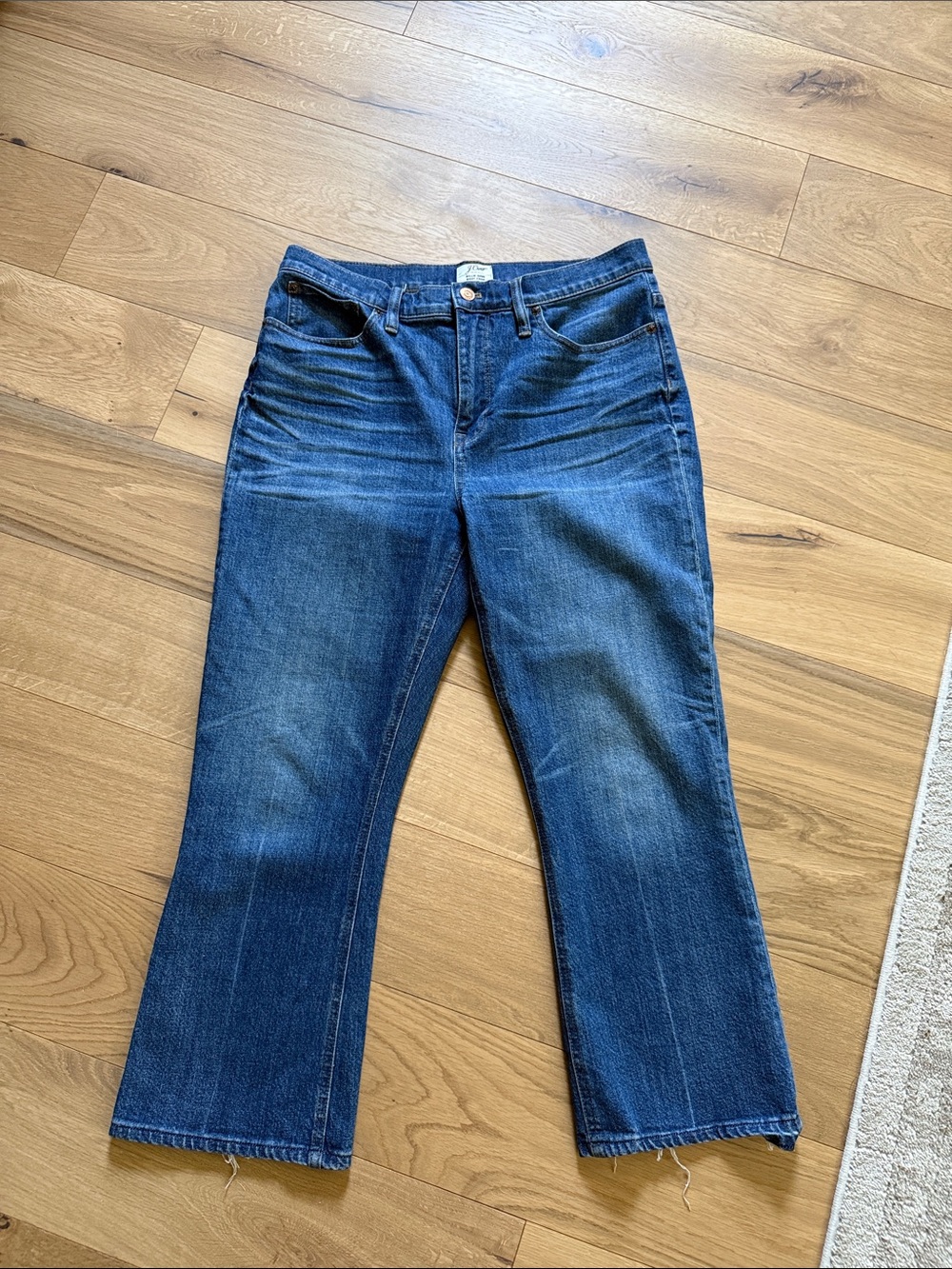 J. Crew Billie Demi Boot Crop Jeans 31